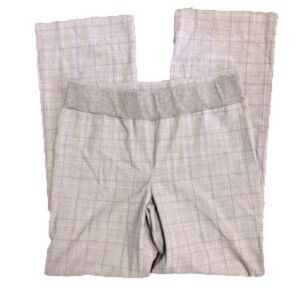 Mimi Maternity Wide-Leg Trousers – Cozy Checkered Style P138